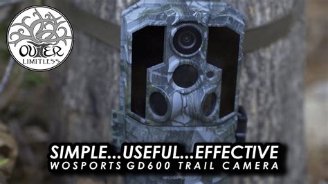 how to use a wosports trail camera